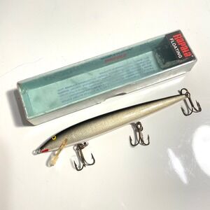 Vintage Rapala Original Floating 13 S 5 1/4" Silver Fishing Lure Finland